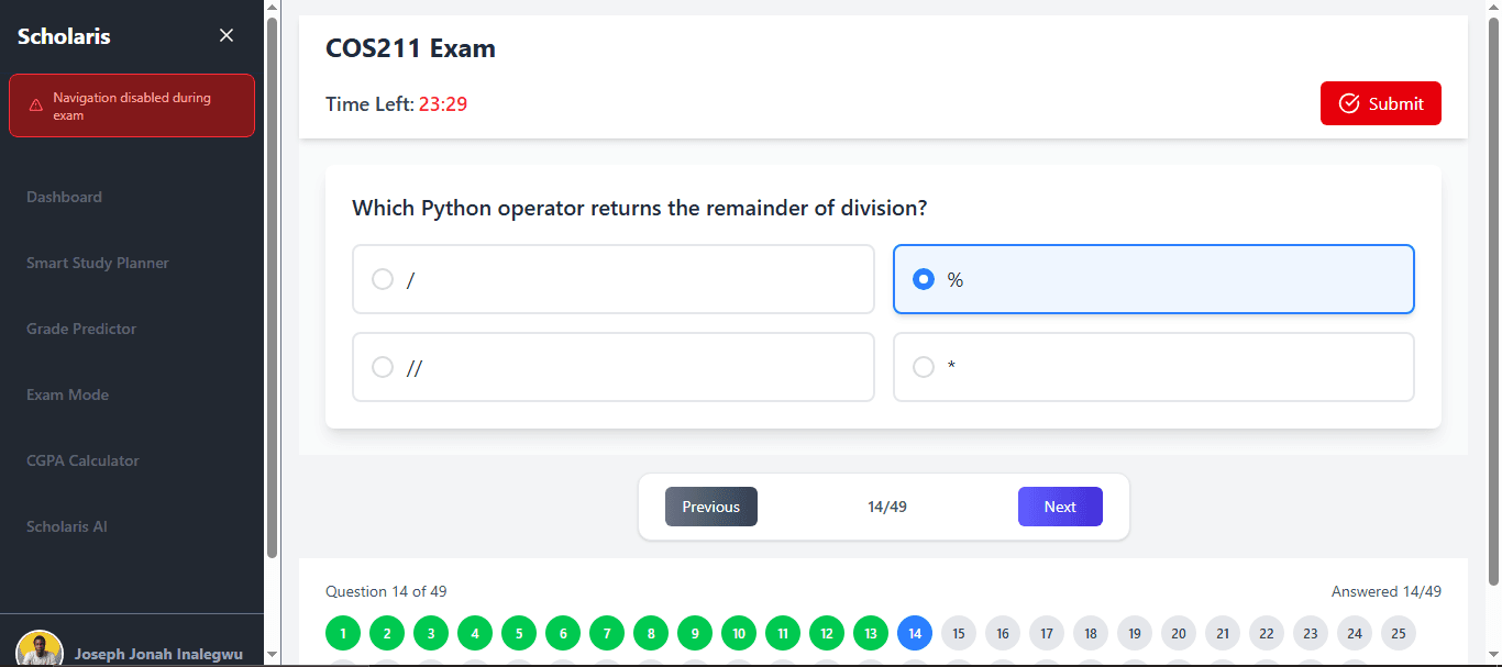 Scholaris screenshot 2